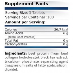 Pure Nutrition USA Beef Amino 75 tablete (Aminoacizi din carne de vita) Beneficii Beef Amino: continut redus de grasimi, carnea 