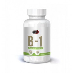 Supliment alimentar Vitamina B1 HCI, Tiamina HCI 100 mg 100 capsule- Pure Nutrition USA Beneficii Vitamina B1: 8.333% Doza zilni