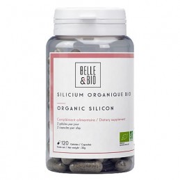 Siliciu Organic 120 Capsule, Belle&Bio Siliciu Organic beneficii: are un efect de intinerire asupra organismului, sustine un țes