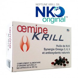 Oemine Neptune Krill Oil 30 capsule Beneficii ulei Neptune Krill: De 48 de ori mai puternic si eficient decat Omega 3 din peste,