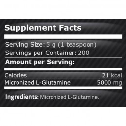 Pure Nutrition USA Glutamina pudra 1 kg Beneficii Glutamina: imbunatateste cresterea masei musculare, reduce durerile musculare,