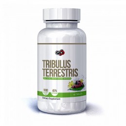 Pure Nutrition USA Tribulus Terrestris 1000 mg 50 Pastile Creste tes-tosteronul, masa musculara, libidoul Beneficii Tribulus: cr