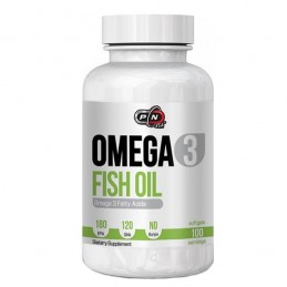 Supliment alimentar Omega 3, 1000mg, 100 Gelule, 180 EPA si 120 DHA, Ulei de peste- Pure Nutrition USA Beneficiile Omega 3 ulei 
