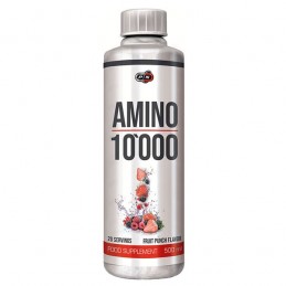 Pure Nutrition USA AMINO 10.000 - 500 ml Beneficii Amino 10 000: 10.000 mg de aminoacizi pe servire, imbunătățește recuperarea ș
