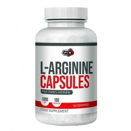 Pure Nutrition USA L-Arginine 1000 mg 100 capsule, pentru potenta Beneficii L-Arginine: ajuta la cresterea nivelului de Oxid Nit