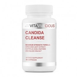 Vitaviva Candida Cleanse 60 Capsule Candida Cleanse: mentine bacteriile sanatoase in colon, promoveaza digestia, creste energia 