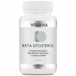Vitaviva Beta-Sitosterol 500 mg 90 Capsule Beneficii Beta-Sitosterol: ajuta la mentinerea nivelului de colesterol, sprijinirea s