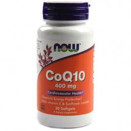 Coenzima Q10 Forte 400mg 30 Capsule (promovează sănătatea inimii, imbunătățește imunitatea, ajuta în producția de energie) Benef