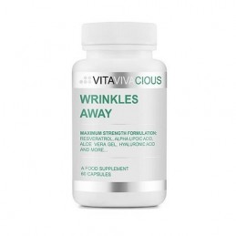 Vitaviva Wrinkles Away - Indepartare Riduri 60 Capsule Beneficii Wrinkles Away: ofera aspect mai tanar pielii, contine Colagen s