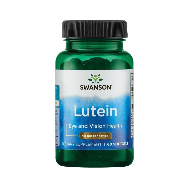 Swanson Ultra Luteina 40mg 60 Capsule Beneficii Ultra Luteina: ajută la minimizarea bolilor oculare, protejează retina de lumina
