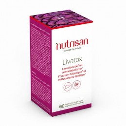Livatox, 60 Capsule, Contribuie la metabolismul normal al grăsimilor, ajută cu grăsimile din ficat Amestec extins de extracte de