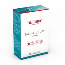 NutriVit C Forte, 60 Capsule, Importanta in producerea de colagen, mentine sanatatea oaselor si dintilor Beneficii Vitamina C: i
