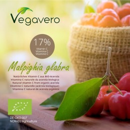 Vegavero Vitamina C Organica 60 capsule Beneficii Vitamina C Organica: importanta in producerea de colagen, mentine sanatatea oa