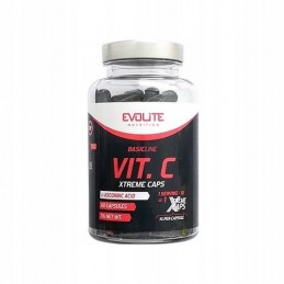 Evolite Vitamina C Extreme 1000mg - 60 Capsule Beneficii ale Vitaminei C 1000 mg: ajuta la producerea colagenului si asigura san