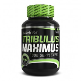 BioTech USA Tribulus Maximus, 1500 mg, 90 Tablete Beneficii Tribulus: creste in mod natural nivelul de tes-tosteron, amelioreaza