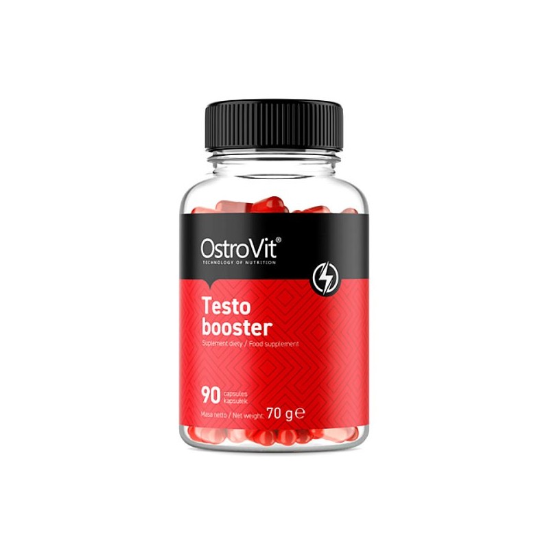 OstroVit Testo Booster 90 Capsule (Performante sexuale, libidou, impotenta, afrodisiac) Beneficii OstroVit Testo Booster: suplim