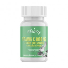 Vitamina C 1000 mg + Bioflavonoide 100 Tablete, eliberare in timp (contribuie la un metabolism energetic normal) Beneficii si pr