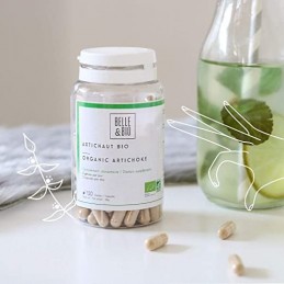 Belle&Bio Anghinare Bio, Artichaut Organic 120 Capsule Beneficii Anghinare: imbuntateste sanatatea inimii, regleaza tensiunea ar