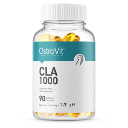 CLA Slim Line 1000 mg 90 Caps (accelerează arderea de grăsimi, ajuta la pierderea in greutate, reglează nivelul colesterolului) 