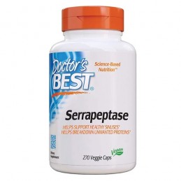 Doctor's Best Serrapeptase 40.000 SPU 270 Capsule Beneficii Serrapeptase: imbunătățește activitatea antibioticelor și luptă împo
