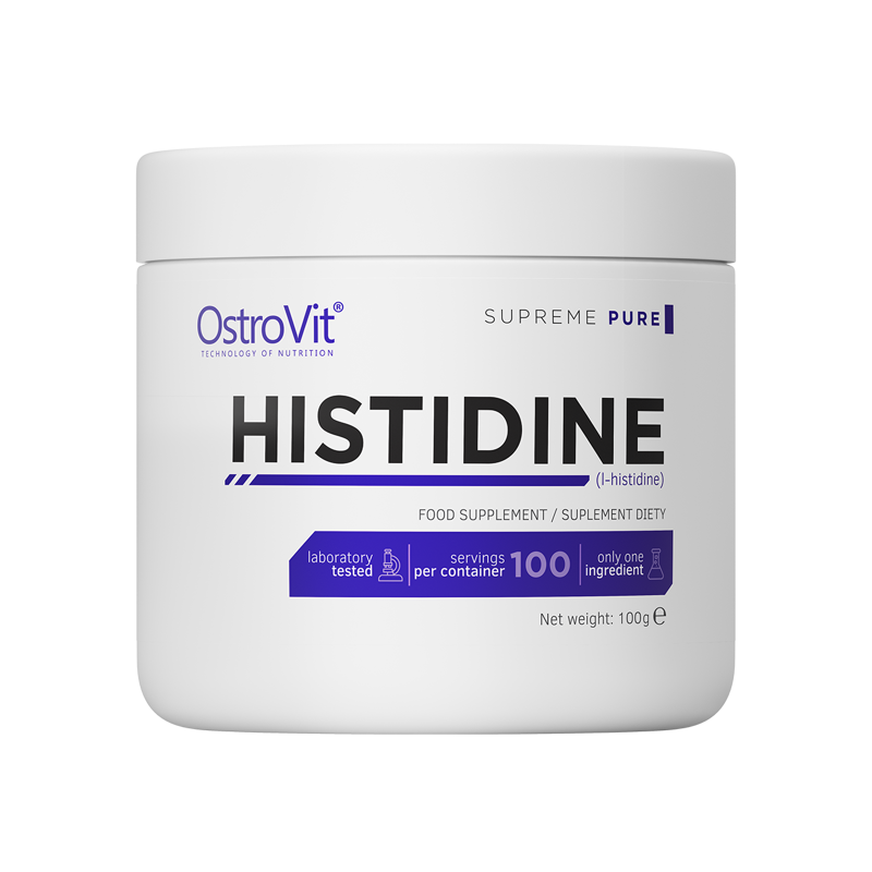 OstroVit Supreme Pure Histidine 100 grame Beneficii OstroVit Histidine: accelereaza regenerarea dupa antrenamente dure si lungi,