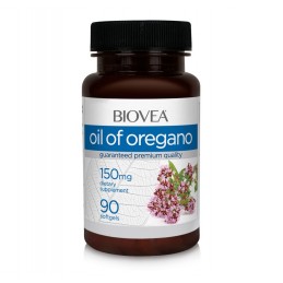 Ulei de Oregano, 150 mg 90 gelule, Antiseptic general, antiseptic pulmonar, mucolitic si expectorant Beneficiile uleiului de Ore