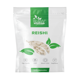 Reishi 700mg -120 Capsule (Raw Powders) Beneficii Reishi extract: reduce oboseala, are proprietati adaptogene, reduce inflamația