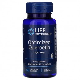 Supliment alimentar Optimized Quercetin, 250mg, 60 Capsule, Life Extension Beneficii Quercetin: ajuta la sustinerea sistemului i