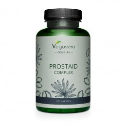 Vegavero Prostaid prostate Complex 180 Capsule Beneficii Prostate: ameliorator naturist prostata, sustine functia renala, confor