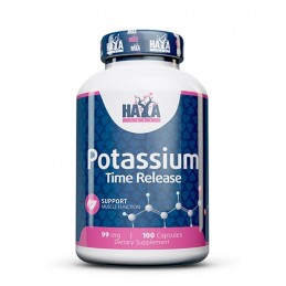 Potassium Gluconate (eliberare prelungita) 99mg 100 Capsule (regleaza tensiunea arteriala crescuta) Beneficii Potasiu: regleaza 