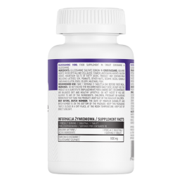OstroVit Glucosamine 1000 mg 90 Tablete (Glucozamina pentru articulatii dureroase) Beneficii Glucosamine: ameliorează simptomele