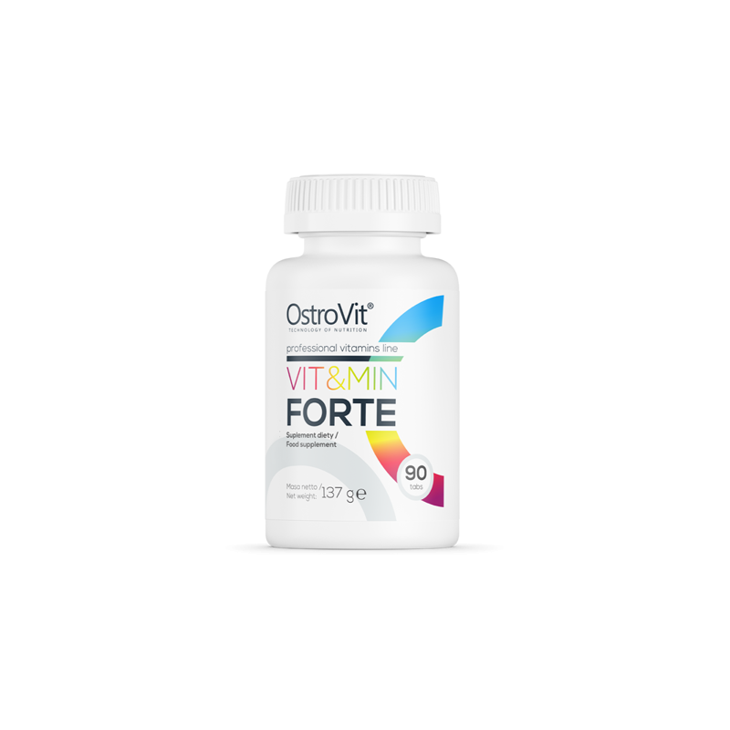 OstroVit Vit&Min FORTE 90 Tablete (Multivitamine si minerale) OstroVit Vit &amp; Min Forte este un complex de vitamine si minera