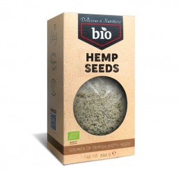 Seminte canepa bio(Hemp) - 350 grame ( Stimuleaza sistemul digestiv si ajuta la reducerea excesului de greutate) Semintele de ca