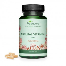 Vitamina C Organica 60 capsule (mentine sanatatea oaselor si dintilor, reduce procesul de imbatranire) Beneficii Vitamina C Orga