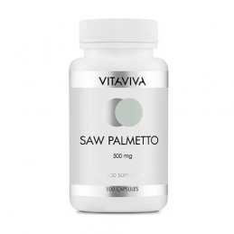 Vitaviva Saw Palmetto 500mg 100 Capsule Beneficii Saw Palmetto: amelioreaza hiperplazia benignă de prostată, va scapa de simptom