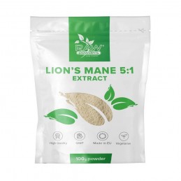 Lion's Mane Extract 5:1 Pulbere - 100 grame (Coama Leului extract pudra) Lion's Mane Extract Pulbere Beneficii: poate proteja îm