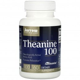 Teanina 100mg - 60 Capsule (induce relaxarea fără somnolență, diminuarea simptomelor PMS) Beneficii L-Teanina: induce relaxarea 