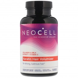 NeoCell Keratin Hair Volumizer - 60 Capsule SUPORT PENTRU PARUL SI PIELEA TA: Contine keratina testata clinic pentru a ajuta la 