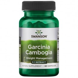 Swanson Garcinia Cambogia 5:1 Extract, 80mg - 60 Capsule Beneficii Garcinia Cambogia: contribuie la buna functionare a circulati