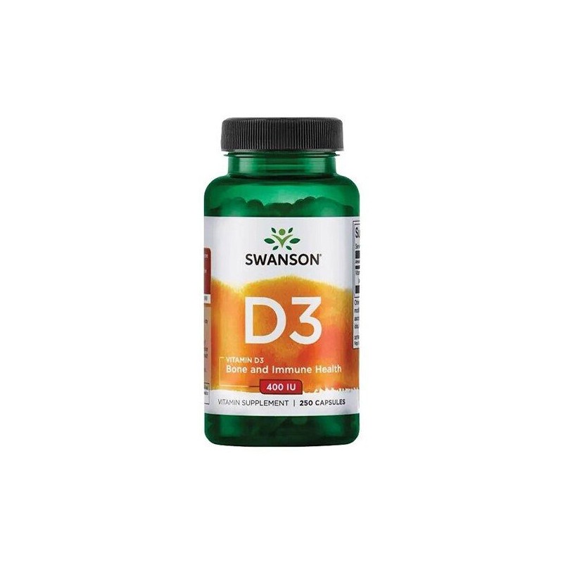 Swanson Vitamin D3 2000 IU 250 Capsule Beneficii Vitamina D3: ajuta la mentinerea sanatatii si la buna functionare a sistemului 