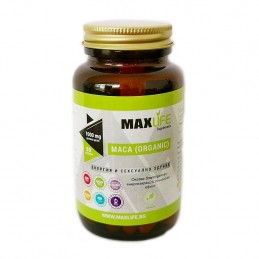 MACA (Organic) 500mg (1000mg per doza) 60 Capsule ( ajuta la mentinerea si reglarea echilibrului hormonal, tonic sexual) Benefic