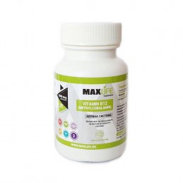 Vitamina B12 - Metilcobalamina 1000mcg 100 Tablete sublinguale, MAXLife Vitamina B12 - Metilcobalamina beneficii: sustine buna f
