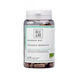 Belle&Bio Bardane Bio - Brusture Organic 120 Capsule, purifica si curata tenul Beneficii Belle&amp;Bio brusture organic: 100% ra