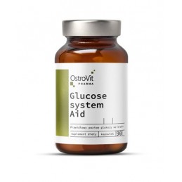 OstroVit Pharma Glucose System Aid 90 Capsule (Supliment nivel glucoza, diabet) Beneficii Pharma Glucose System Aid: ajută la me