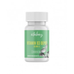 Vitamina D3 - 10.000 UI - 120 Comprimate Beneficii Vitamina D3: ajuta la mentinerea sanatatii oaselor, suport pentru sistemul im