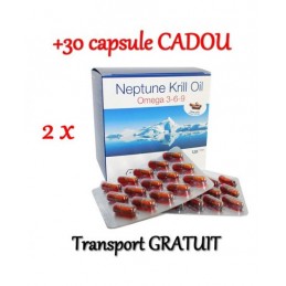 Supliment alimentar Neptune Krill Oil 360 + 30 capsule, Omega 3-6-9, Pentru colesterol, trigliceride, articulatii Neptune Krill 