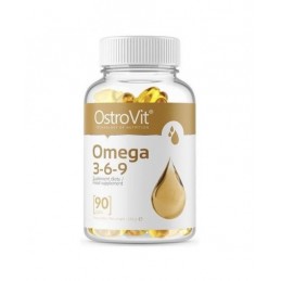 OstroVit Omega 3-6-9 30 Capsule OMEGA 3-6-9: Sprijină sănătatea inimii si un nivel sănătos de colesterol, susține sănătatea card