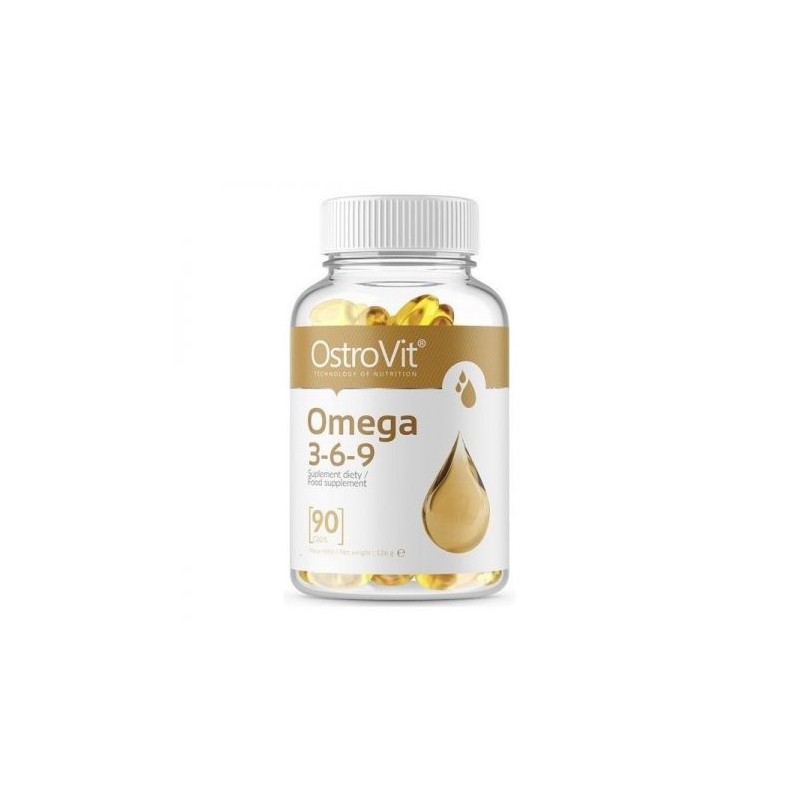 Omega 3-6-9 400mg 30 Capsule moi (Ulei de peste), OstroVit OMEGA 3-6-9 beneficii: Sprijină sănătatea inimii si un nivel sănătos 