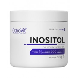 OstroVit Supreme Pure Inositol 200 grame Beneficii Inositol: sustine nivelul de serotonina sănătos pentru o dispoziție mai bună,