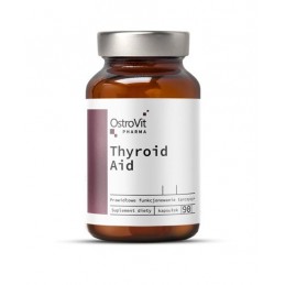 Pharma Thyroid Aid 90 Capsule, sanatate tiroida, OstroVit Pharma Thyroid Aid beneficii: susinte sanatatea glandei tiroide, imbun